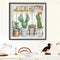 DIY Cute Cactus Mosaic Full Round Diamond Drawing Handmade Rhinestone Craft Gift