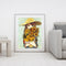 Sunflower Girl Oil Paint By Number DIY Acrylic Painting Home Wall Decoration Kit