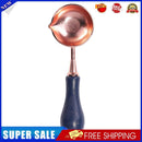 Sealing Stamp Wax Spoon Wood Handle Seal Bead Furnace Stove Pot (Dark Blue)