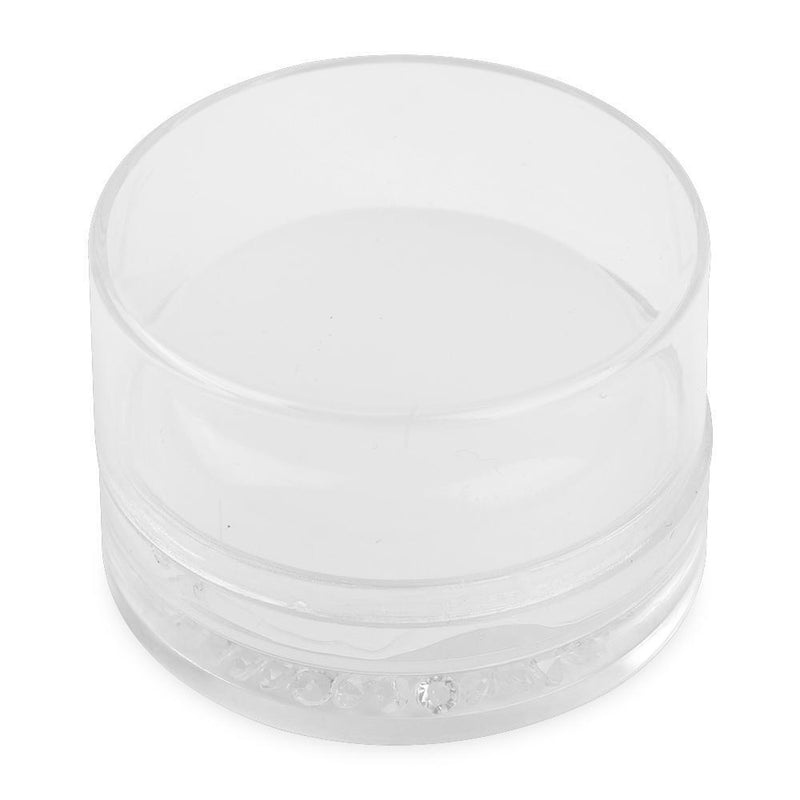 DIY French Nail Clear Jelly Nail Stamper Scraper Set Diamond Design Nail Art
