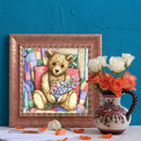 5D DIY Diamond Painting Kits Full Round Drill Cartoon Bear Mosaic Picture Cra