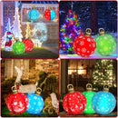 #A Christmas Hanging Ornaments with Remote Control Inflatable Wedding Party De