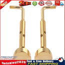 2pcs Violin Adjustable Plating Copper Chinrest Clamps Screws Accessories Newly