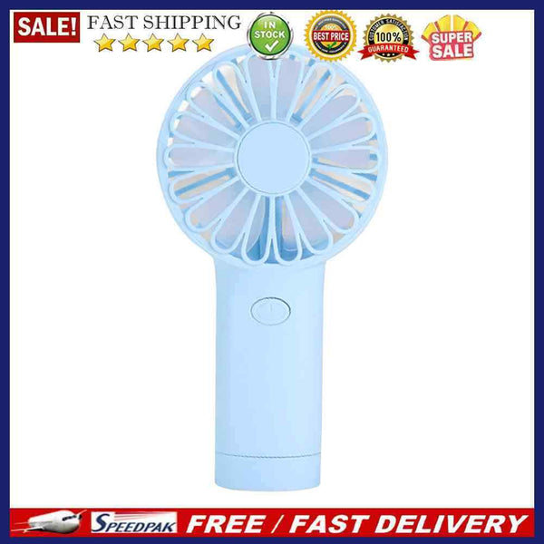 Summer Mini Portable Fan USB Handheld 2 Speed Electric Home Office Cooling Fans