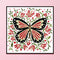 Partial Embroidery Cross Stitch Set Needlework Kit 14CT Butterfly Artwork