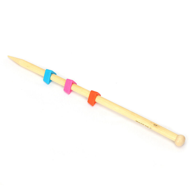 1 Set Knitting Needles Point Caps Needle Tip Stopper Protector Sewing Supplies