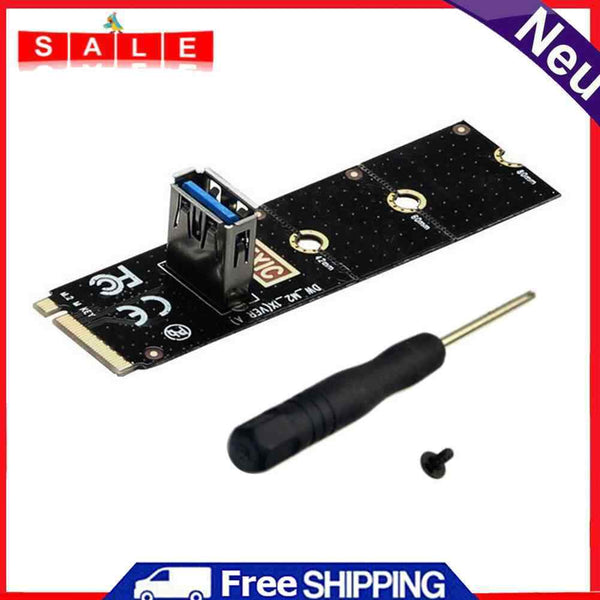 5Gbps M.2 M Key to PCI Express X16 Adapter NGFF to USB 3.0 Port Transfer Card