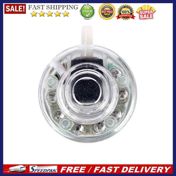 Fish Tank Air Stone Bubble Light LED Underwater LED Color Changing Oxygen L