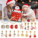 Christmas Advent Calendar Gift for Kids Jewelry Calendar Gift Bracelet Beaded