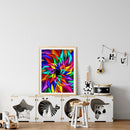 Diamond DIY Colorful abstract Full Square Drill Rhinestone Picture