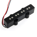 Set of 2 Pcs Black 4 String Silent Pickup for Precision P Bridge Bass Pi