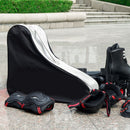 Speed Skates For Ice Roller Skating Waterproof Black Thick Portable Skate Bag