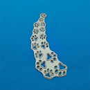 Dog Paw Print Metal Cutting Dies Stencil Scrapbooking Emboss Hot UK Card U7V0