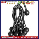 12pcs Outdoor Camping Binding Belt Elastic Ball Canopy Buckle Tent Fixing R