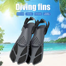 Snorkeling Diving Swimming Fins Adults Water Sports Comfortable Foot Flippe