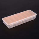 Large Travel Pill Cases Portable 7-Day Medicine Box Tablet Container(Orange