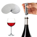Wine Pour Disc Slice - Set of 50 Red Wine Pourer Stopping Pour Spout Disks Newly