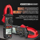 ST180 4000 Counts Digital Current Clamp Meter NCV Multimeter Tester (Red) Newly