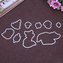 Snowvirtuos 1pc Carbon Steel Cutting Tools Stencils Animal Pattern Scrapboo