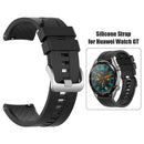 Soft Silicone Wristband Strap for Huawei Watch GT 2 GT Honor Magic (Black) Newly