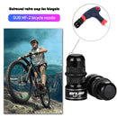 GUB 2pcs Bike Schrader Presta Valve Cap Aluminum Bicycle Tire Cover Protector