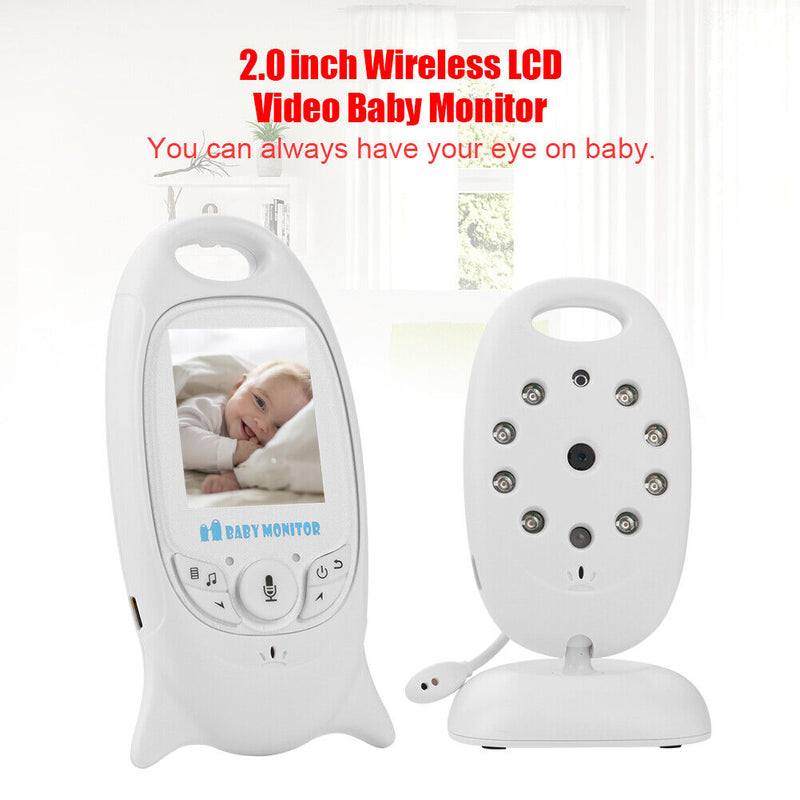 Baby Monitor Camera Temperature Monitoring Nanny Security Cameras Babysitter