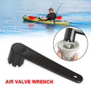 8 Groove Inflatable Boat Kayak Canoe Air Valve Wrench Repair Tool (Black) Newly