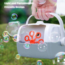 Automatic Bubble Machine Blower Maker Portable Kids Electric Outdoor Summer Toys