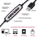 Tripod Stand 10 inch Ring Fill Light RGB LED Video Light For TikTok Youtube