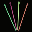 Straw Drinking Supplie Soft Spoon Straws Milkshake Straws Colorful 100PCS