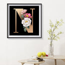 5D Diamond Painting DIY Flower N Full Round Drill Mosaic Wall Home Decorations
