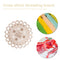 DIY Embroided Hollow Thread Board Wooden Household Cross Stitch Needle Board