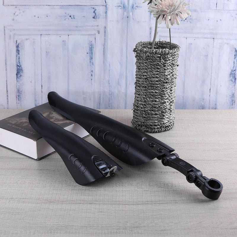 1Pair Flexible PVC Mountain Road Bike Bike Fender Removable Bike Front +