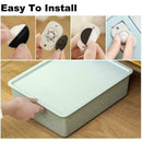 4pcs Self Adhesive Caster Small Furniture Storage Bins Moving Can Trash N3J6