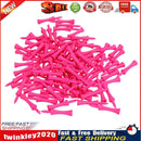 100 Pink Plastic Castle Step Grad Golf Tees up Height 39mm Newly