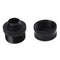 G1/4 Brass Connector for 14mm OD PC Water Cooling System Tubes(Black)