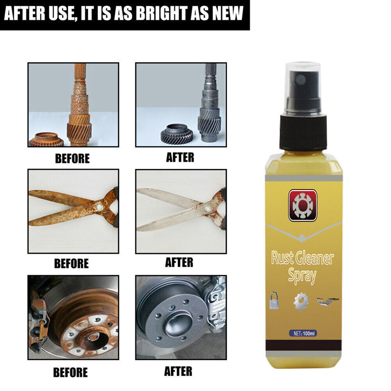 30/50/100ml Car Rust Remover Derusting Spray Car Maintenance Cleaning Agent Tool
