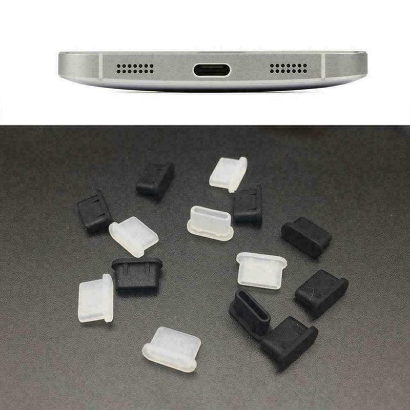 10* Silicone Plug Type-C USB Earphone Dust Supplies C8 hot.