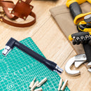 L-shaped Angle Two End Magnetic Steel Socket Wrench 1/4 Screwdriver Bit Hol