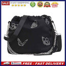 Casual Nylon Crossbody Shoulder Bag Women Butterfly Drawstring Messenger Handbag