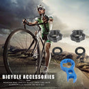 2pcs Bicycle Presta Valve Nut with Installation Wrench Washer MTB Accessory