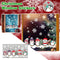 Christmas Penguin Window Glass Stickers Mirror Stickers Snowflake Wall Door~