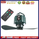 15600mAh 3 Gears Fan Wireless Remote Control Camping Ceiling Fan with LED L