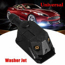 Water Auto Black Fan ShapedAuto Car Spray Nozzle Wiper Washer Window Windshield