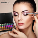 POPFEEL 162 Colors Eyeshadow Palette Set Pro Pearly Matte Eye Cosmetic Tool