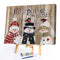 Three Snowman Oil Paint by Numbers Hand Painted Frameless Picture Home Ornament