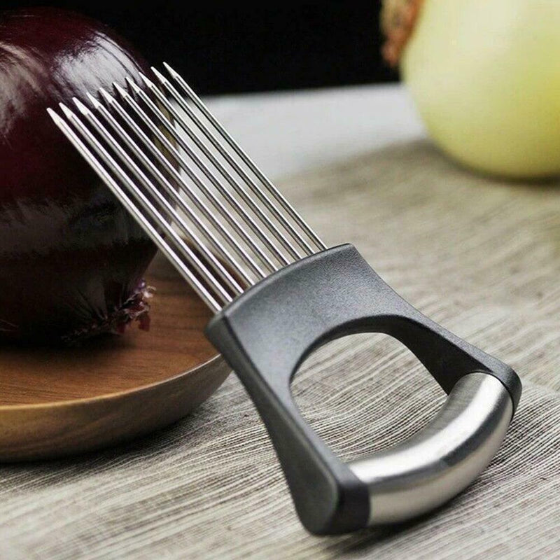 Food Slice Assistant Onion Holder Cutting Aid Strips Sale HOT Meat Slicer J0N2