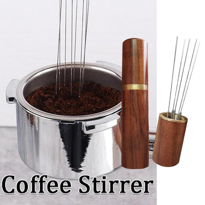 Steel Espresso Distribution Coffee Stirrer Coffee Needle for Kitchen#