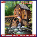 River House Full Round Drill Mosaic Art Picture Rhinestone 5D Diamond Paintin