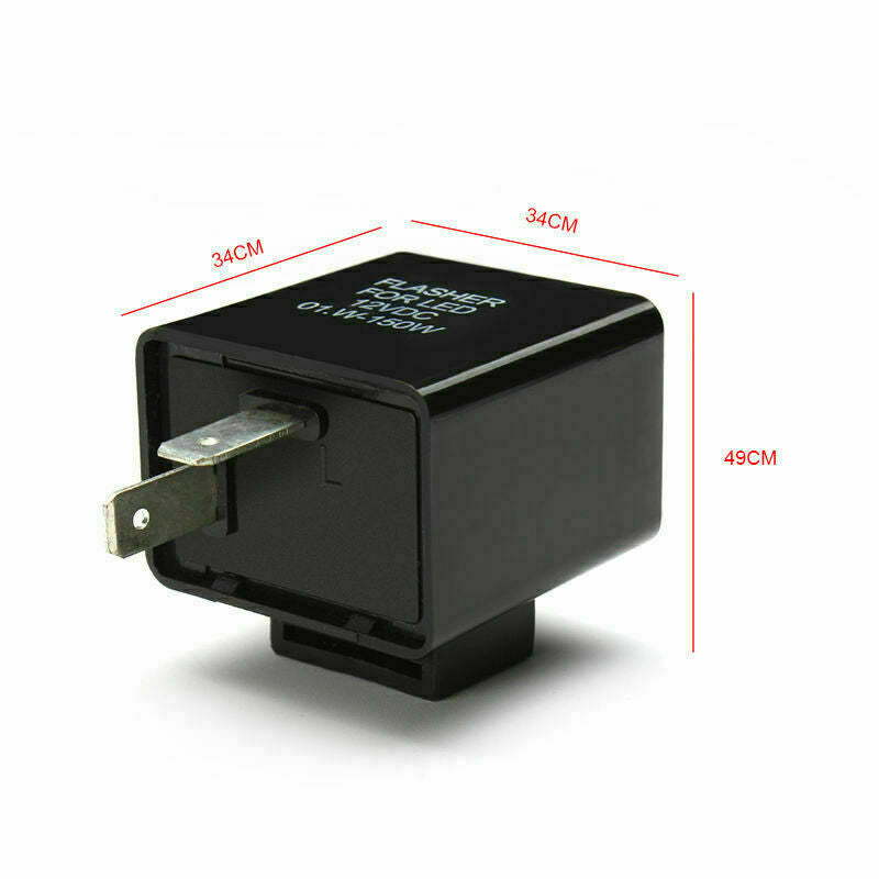 Flasher Relay For LED Indicator Motorcycle Motorbike Pin Bike B5K7 P0K P0N8